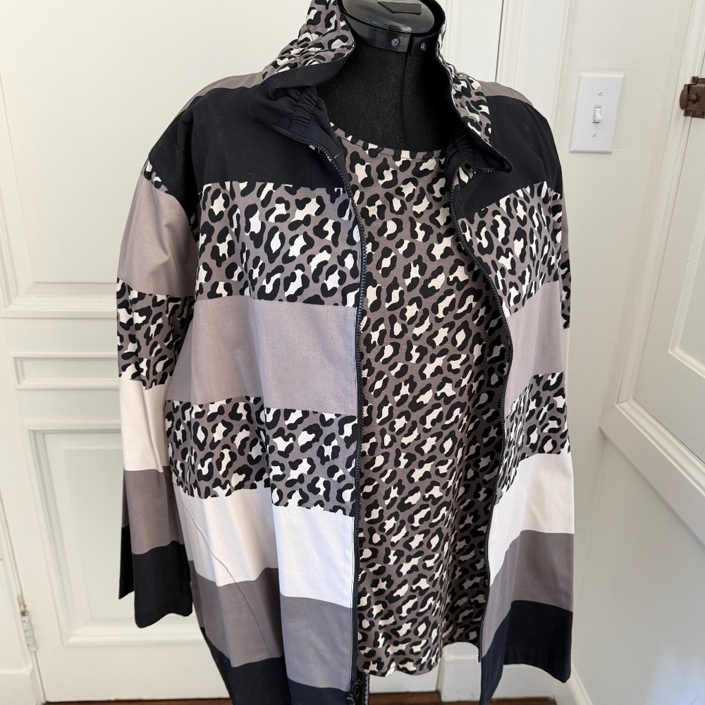 Caroline rose unique patchwork and animal print design